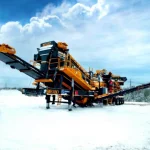 200-300 Tons / Hour Mobile Vertical Shaft Impact Crushing and Screening Plant