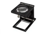 Fabric Loop Foldable Illuminated Magnifying Glass Lens