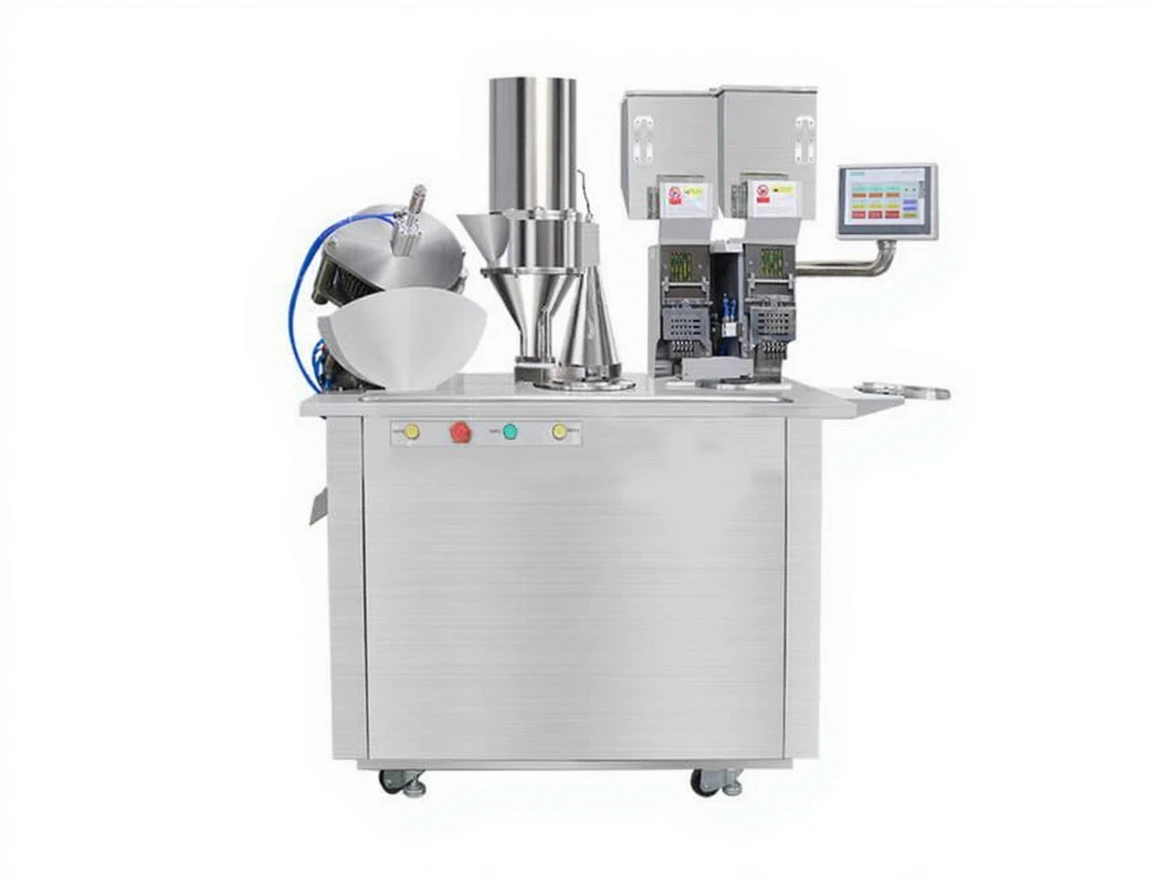 geqp0x937drm80cv3vr9hzffv8 Double Head Semi-Automatic Capsule Medicine Filling Machine - Image 1
