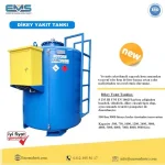 2400 Liters Aboveground Vertical Fuel Tank with Pump Equipment