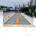60 Ton (3x12 m) Mobile Steel and Concrete Platform Weighbridge