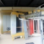 Conveyorized Electrostatic Powder Coating Booth