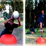 45 Cm Half Sphere Non-Slip Base Balance Trainer