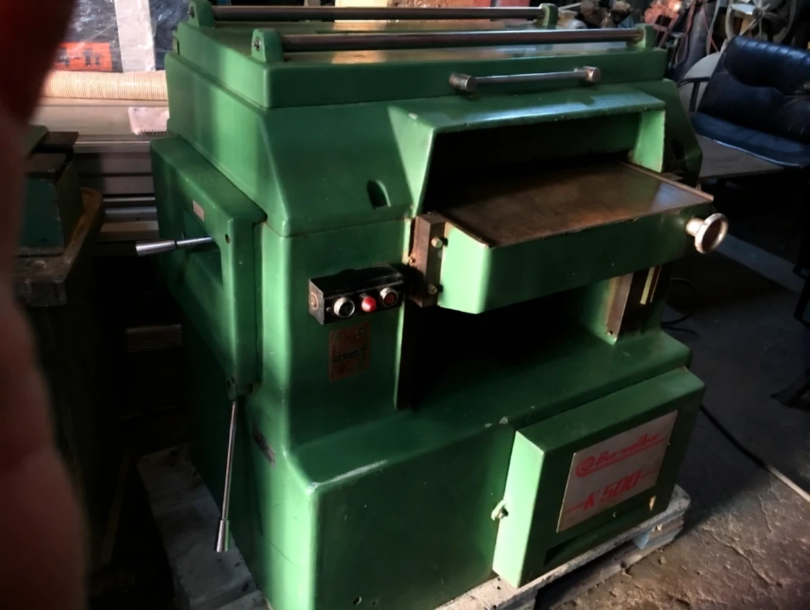 gkdc0bnt7srme0ctrmc98001tm Like New Thickness 50 Double Speed Thickness Machine - Image 1