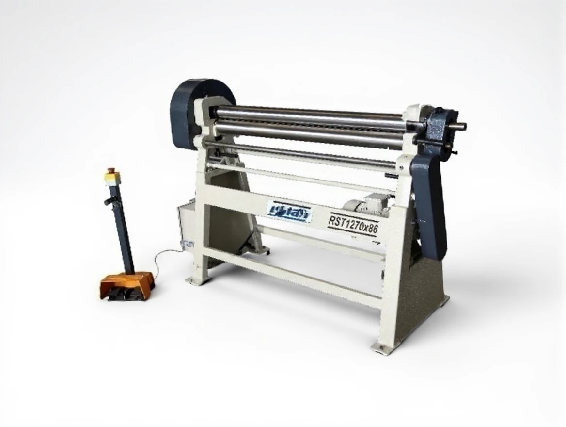 gkfwwa1b3srmw0cvhnntw387d0 1270x86x2.5mm Reinforced Motorized, Panel, Pedal Roller Machine - Image 1