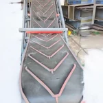 5.5 m Rubber Crawler Belt Conveyor