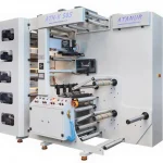 6-Unit Printing Tower Type Flexo Printing Machine