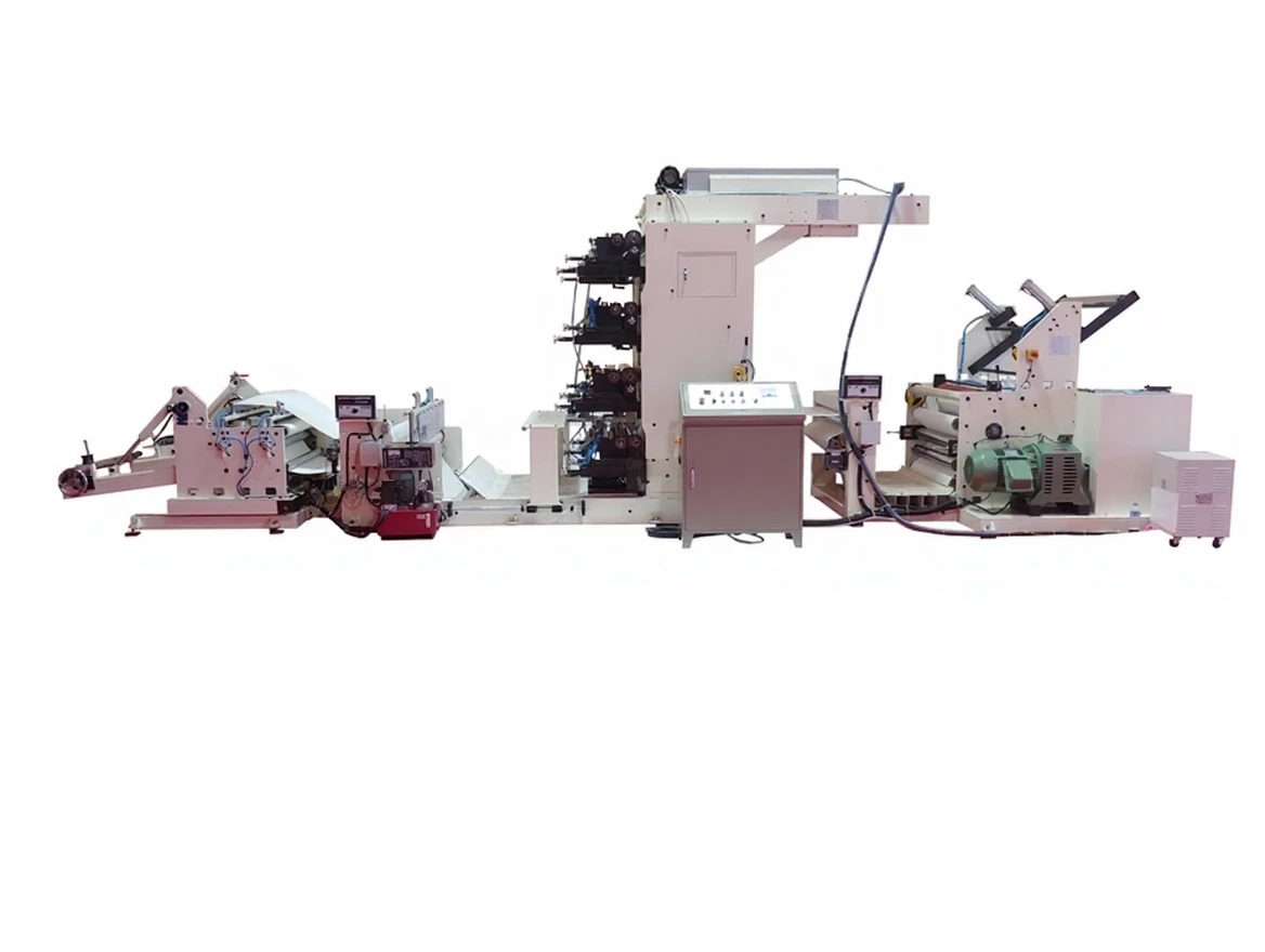 gvsb816qjxrmc0ctsw1t91c8ym 100 m/min Four Color Flexo Printing Machine - Image 1