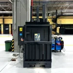 Vertical Baler Press Machine Top Loading Baling Press