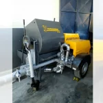 Electric Piston Plastering Machine