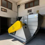 40000 m3/Hour Belt Pulley Driven Snail Fan