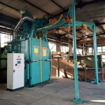 2000-10000 Kg 5 Turbine Hanging Sandblasting Machine