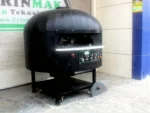 165x165 cm Rotating Base Gas Pizza Oven - Image 7