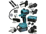 58Volt Çok Amaçlı Şarjlı Akülü Vidalama Makinası 6'Lı Set - Image 3