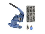10.5 Mm 200 Sets Metal Snap Fastener And Hand Press Insert Fastener Complete Set
