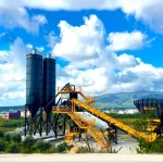 100 Cubic Meters / Hour New Generation Stationary Concrete Batching Plant