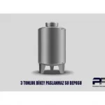 3 Ton Vertical Stainless Food Stock Tank