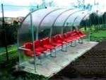 6 Meter (12 Person) Aluminum Reserve Player Bench