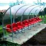 6 Meter (12 Person) Aluminum Reserve Player Bench
