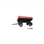 4 Ton Right Left Dump Agriculture Trailer