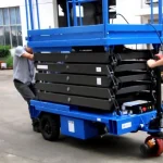 16 Meter Boom Lift Electric Scissor Personnel Elevator