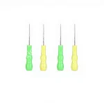 We 4-Piece Needle Foil Punch Fabric Leather Punch Tool