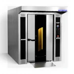 Mobile Rotary Oven with 12.8 m² Baking Area