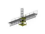 2000 Kg 150 M Height Mobile Exterior Platform Elevator - Image 4