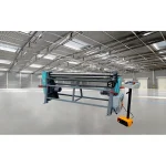 Three Roll Cylinder Sheet Metal Bending Machine with Motor and Arm