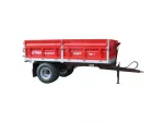 Single-axle Double-wheeled 4 Ton Dump Trailer - Image 3