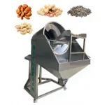 32-35 Kg / Hour Manual Nut Coating and Salting Machine