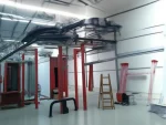 Tunnel Type Electrostatic Powder Coating Oven with Conveyor - Image 8