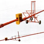 ⌀27/(16000mm) Vertical Foot Step Electric Motor Driven Agricultural Screw Conveyor