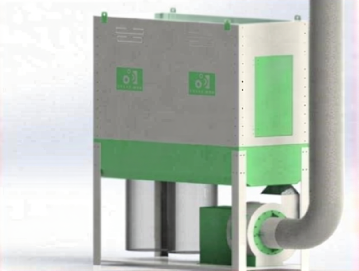 hmtfbgyrknrma0ctmembc3f304 Uflaz Machine 3500 M3/ H Mobile Sawdust and Dust Collection Unit - Image 1