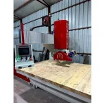 1700 mm PLC System Fully Automatic Tipping Wagon Marble Cutting Machine