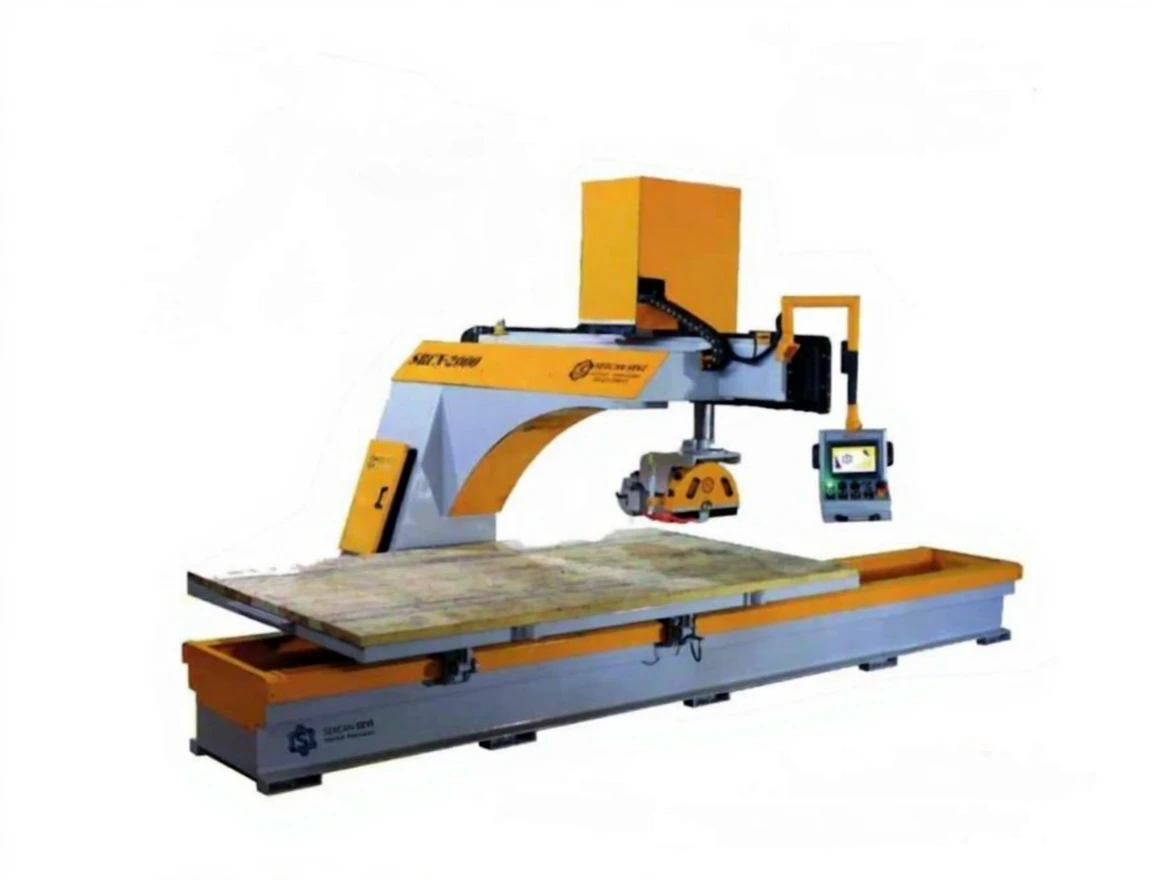 hne8qk110drmy0cvajeb9dp5g0 Hidrolik Damperli 4 Tarafa 45 Full Otomatik Dönerbaşlıklı Mermer Ve Granit Kesim Makinası - Image 1