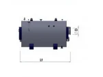 3 Pass 500 kg/h 15 m² Scotch Type Steam Boiler - Image 4