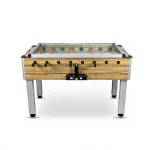 T Iron Glass Wooden Colorless Home/Office Type Foosball Table