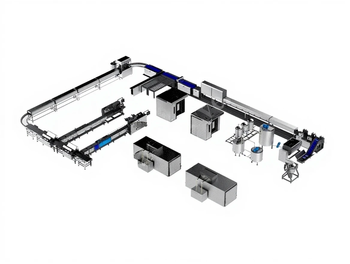 hvs476887xrmy0cvd1vsyb0kxm 100 Kg/S Semi-Automatic Muesli Bar Production Line - Image 1