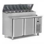 500 Liter 3-Door Pizza Salad Preparation Cabinet