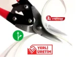 0.99 Turkish Lira Hinged Left-Hand (Right) Cutting Scissors - Image 3