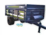 Sword Type Single Axle Trailer with Damper - Image 3
