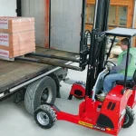 2 Ton Diesel Vehicle Mounted Portable Mobile Forklift
