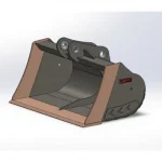 53 Ton Excavator Grading Bucket