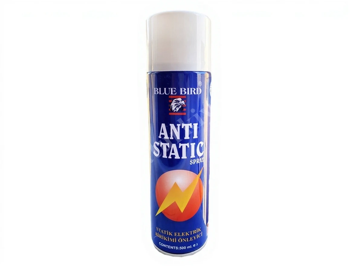j5q2bge0t5rmt0cvz3d84pvdnr Blue Bird Anti-Static Spray 500 ml Static Electricity Prevention - Image 1
