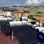 Water Heating System with Esed Solar Energy