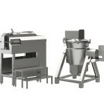 100-500 Kg / Hour Cheese Dry Boiling Machine
