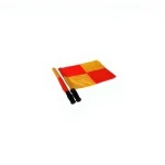 Art 076 Yellow Red Assistant Referee Flag