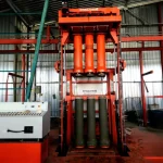 Ø150 mm Triple System Concrete Pipe Machine