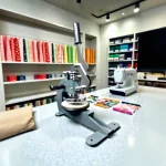 Fabric Knitting Paper Cardboard Arm Press Cutter Professional Weight Sample Cutting Tool